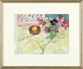 NELL BLAINE Still Life with Flowers.